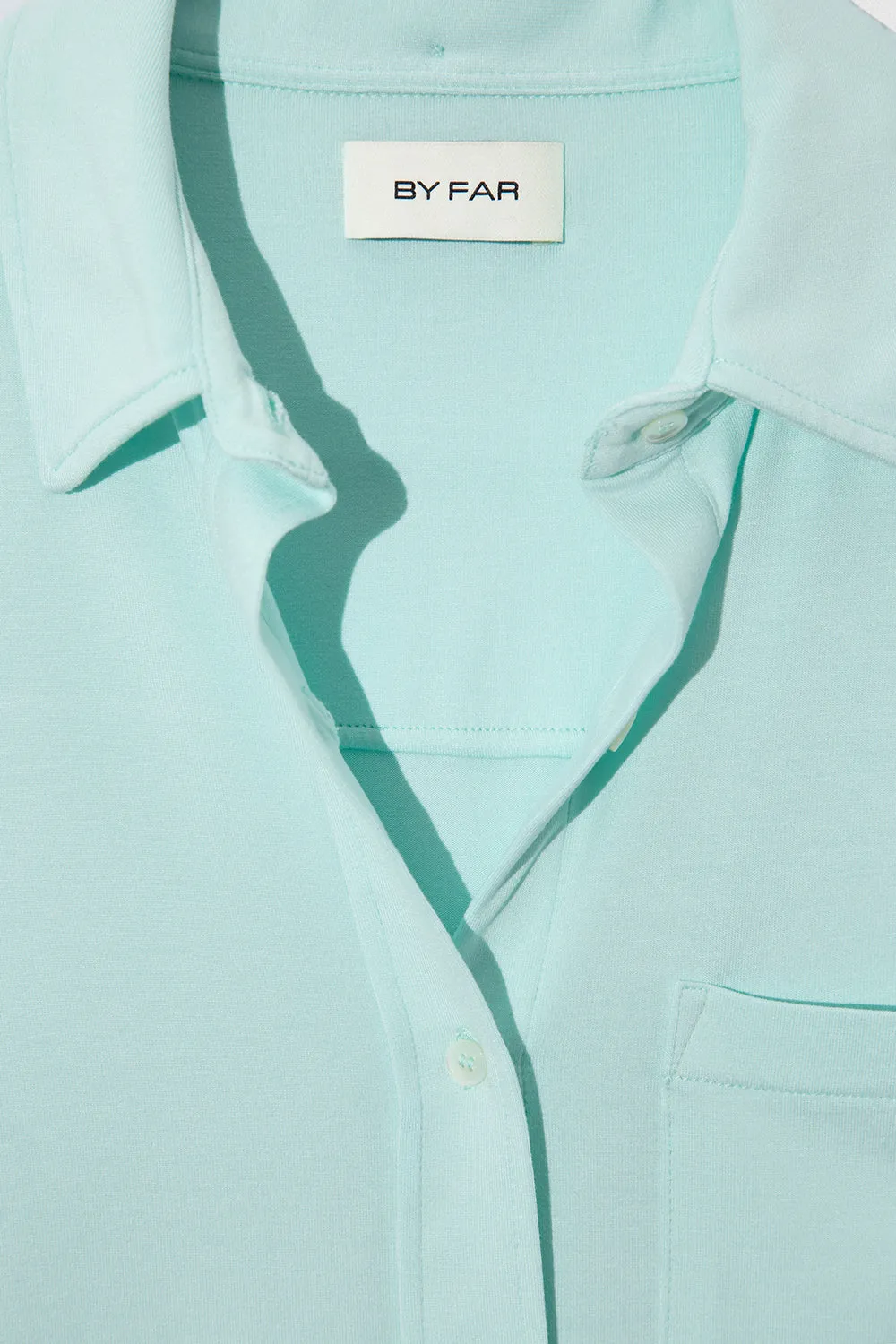 Stella T Shirt Aqua Green  Viscose Jersey