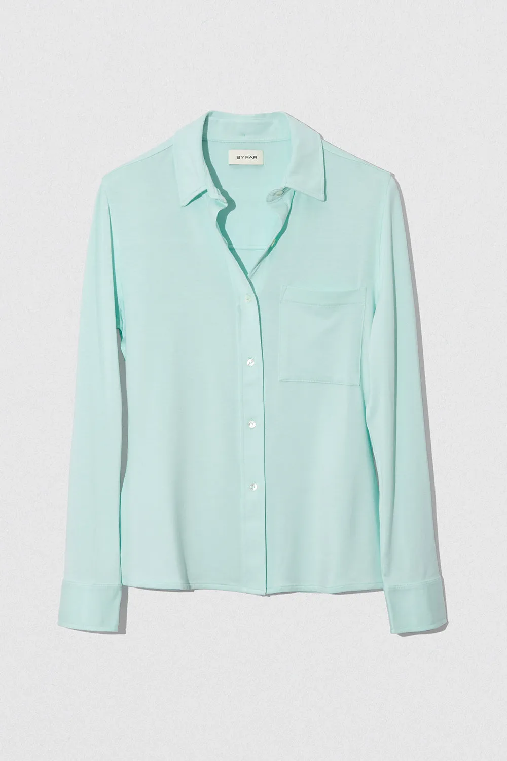 Stella T Shirt Aqua Green  Viscose Jersey