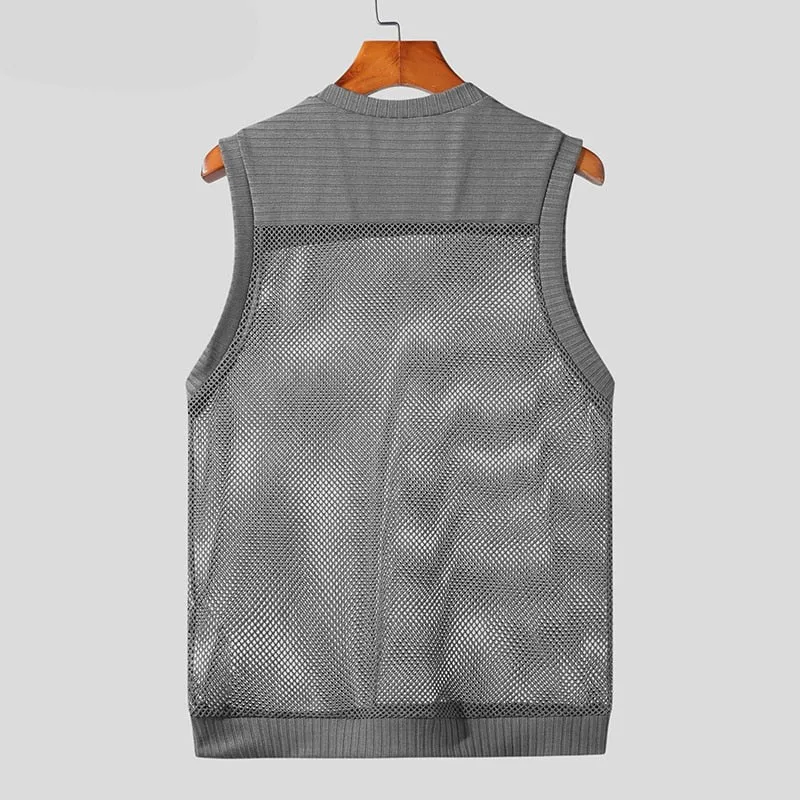 TEEK - Mesh Sleeveless Top