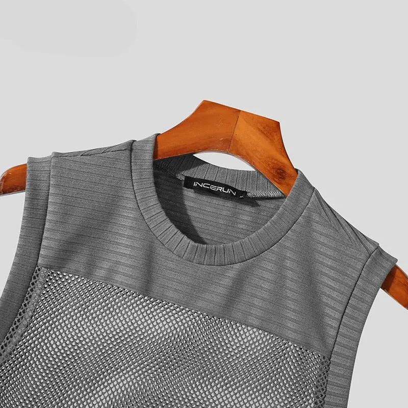 TEEK - Mesh Sleeveless Top