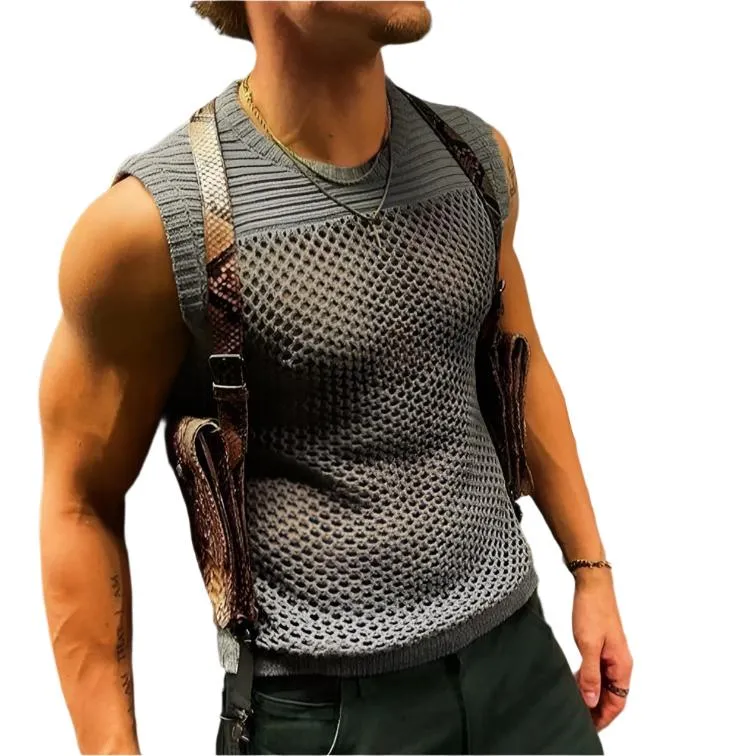 TEEK - Mesh Sleeveless Top