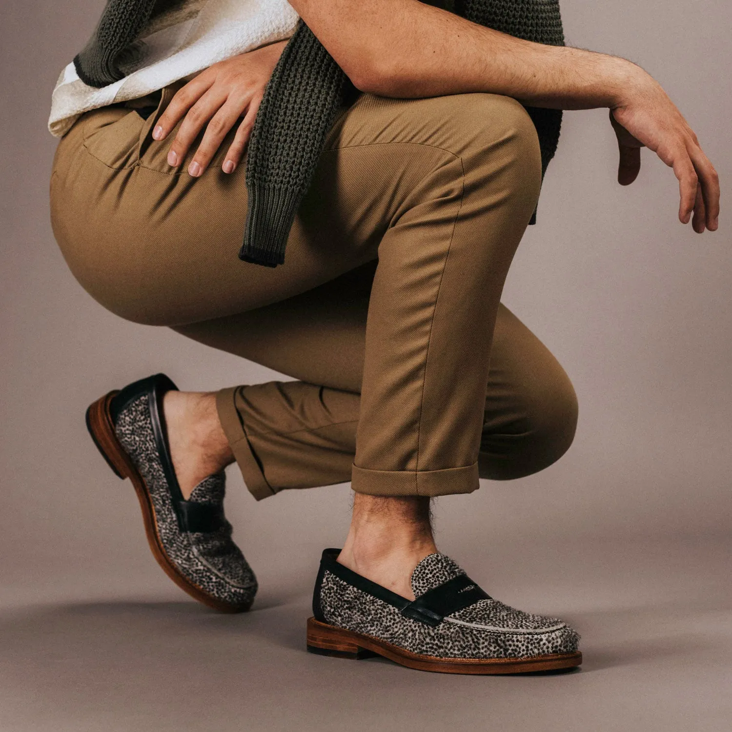 The Fitz Loafer in Rainclouds (Last Chance, Final Sale)