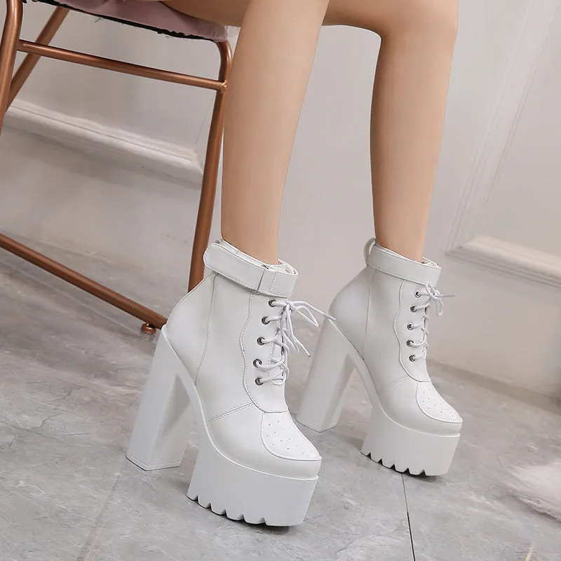 Toleet Chunky Martin ankle boots