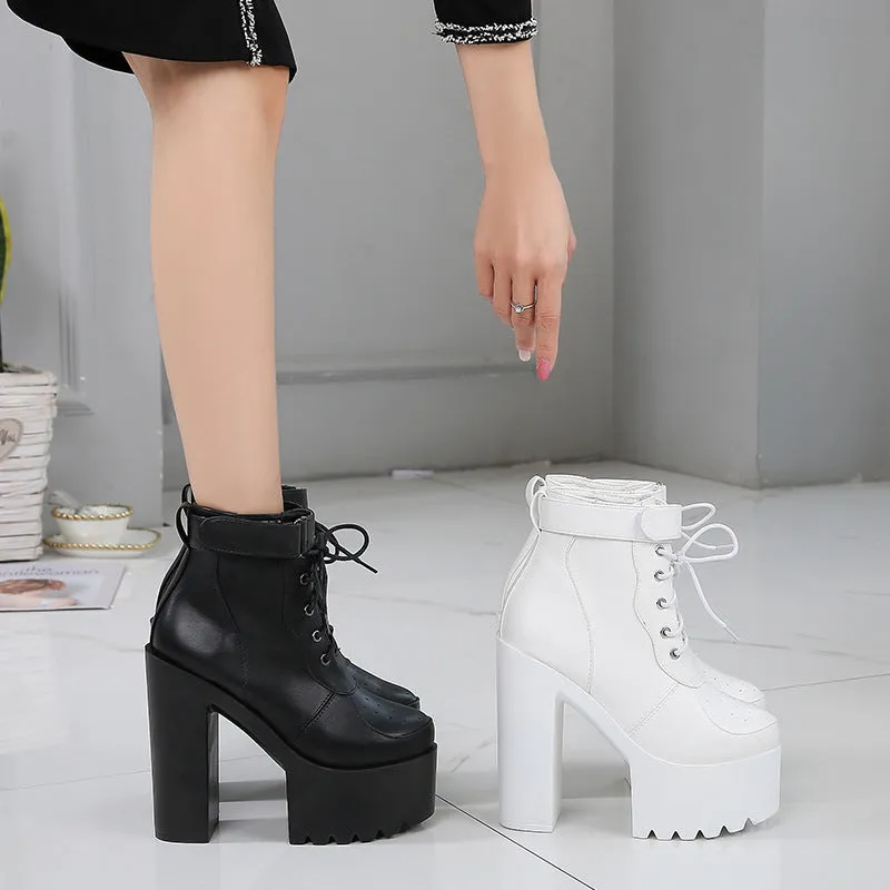 Toleet Chunky Martin ankle boots