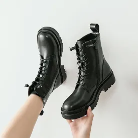 Toleet Leather Martin Boots