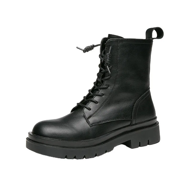 Toleet Leather Martin Boots