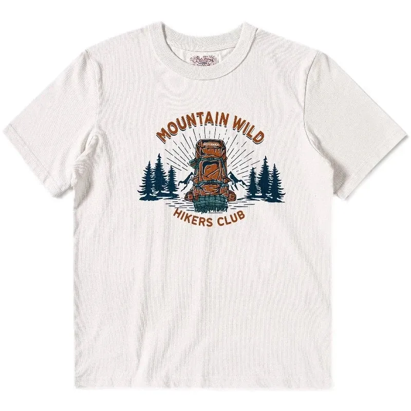 Travel Series Graphic T-shirt - Men's Short Sleeve Beach Print Tee