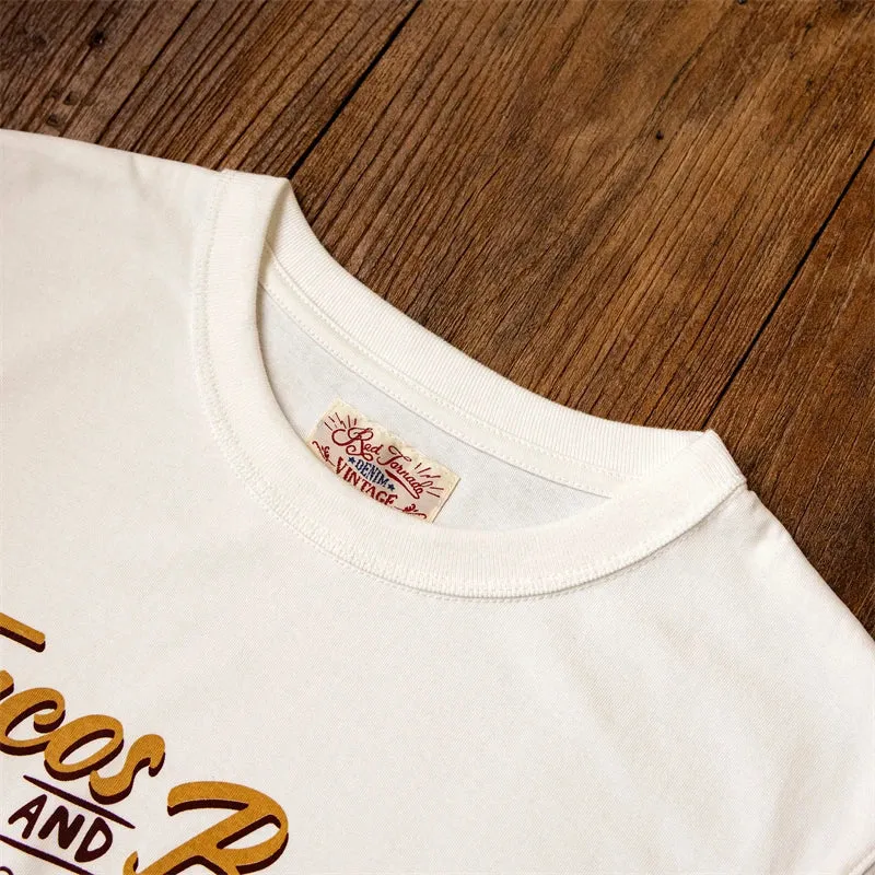Travel Series Graphic T-shirt - Men's Short Sleeve Beach Print Tee