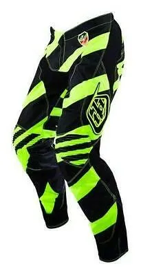 Troy Lee Designs SE Pants Caution Flo Yellow Black