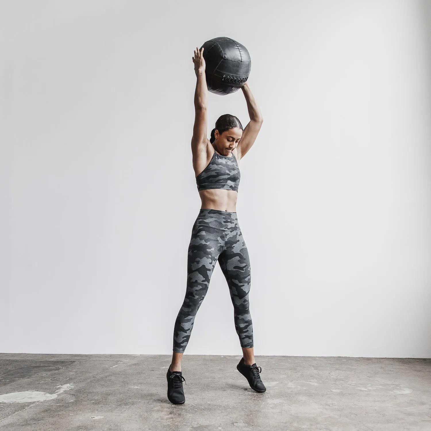 Women's High-Rise Plush Heather Tight 25"