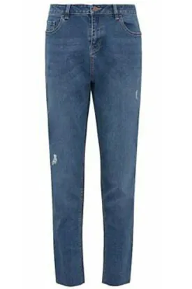 Womens Ripped Skinny Jeans - UK 14