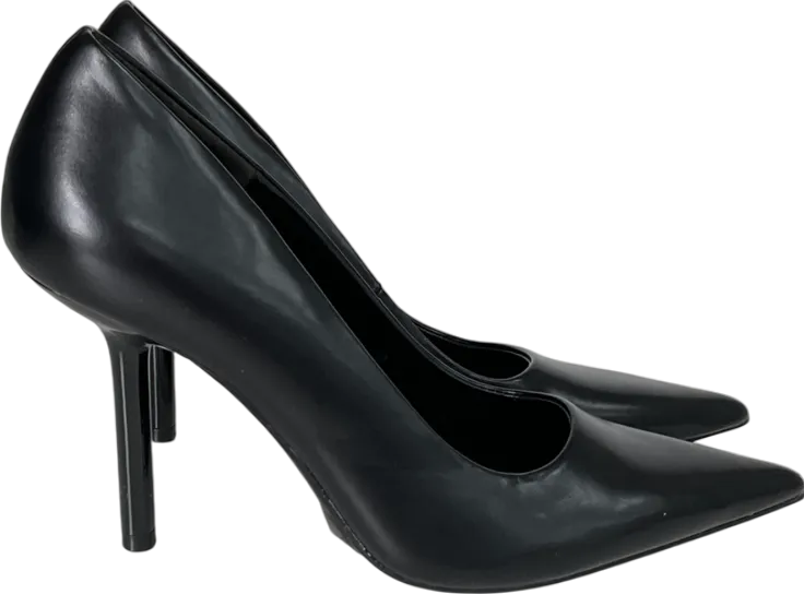 ZARA Black Stiletto Heel Shoes UK 4 EU 37 👠