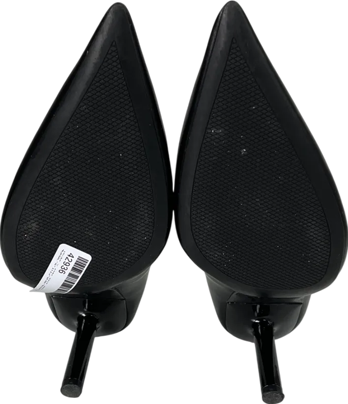ZARA Black Stiletto Heel Shoes UK 4 EU 37 👠